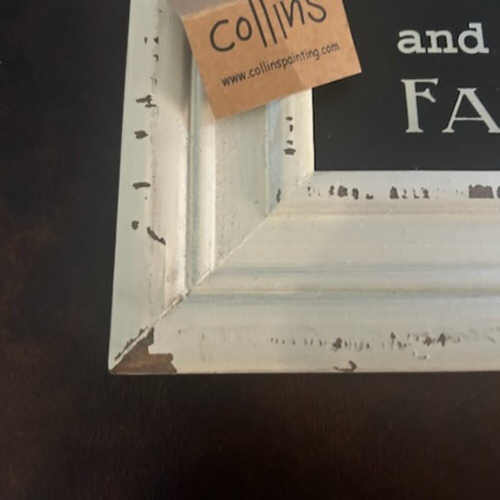 NWT Once in Awhile Distressed Farmhouse Style Wall Art Inspirational Home Decor - Picture 7 of 11